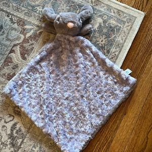 Lavender Lovey-microwaveable stuffed grey bunny rabbit